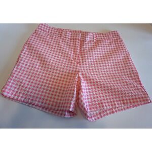 Pro‎ Tour Coolplay Pink Gingham Golf Shorts Womens 6 Seersucker Plaid Check
